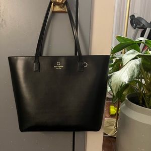 Kate spade black tote bag
